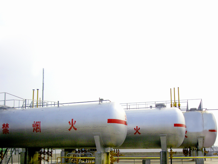 金安氣站儲(chǔ)氣罐
